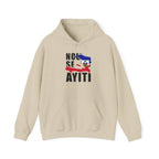 Nou Se Ayiti Haitian Flag Map Patriotic Unisex Heavy Blend™ Hooded Sweatshirt
