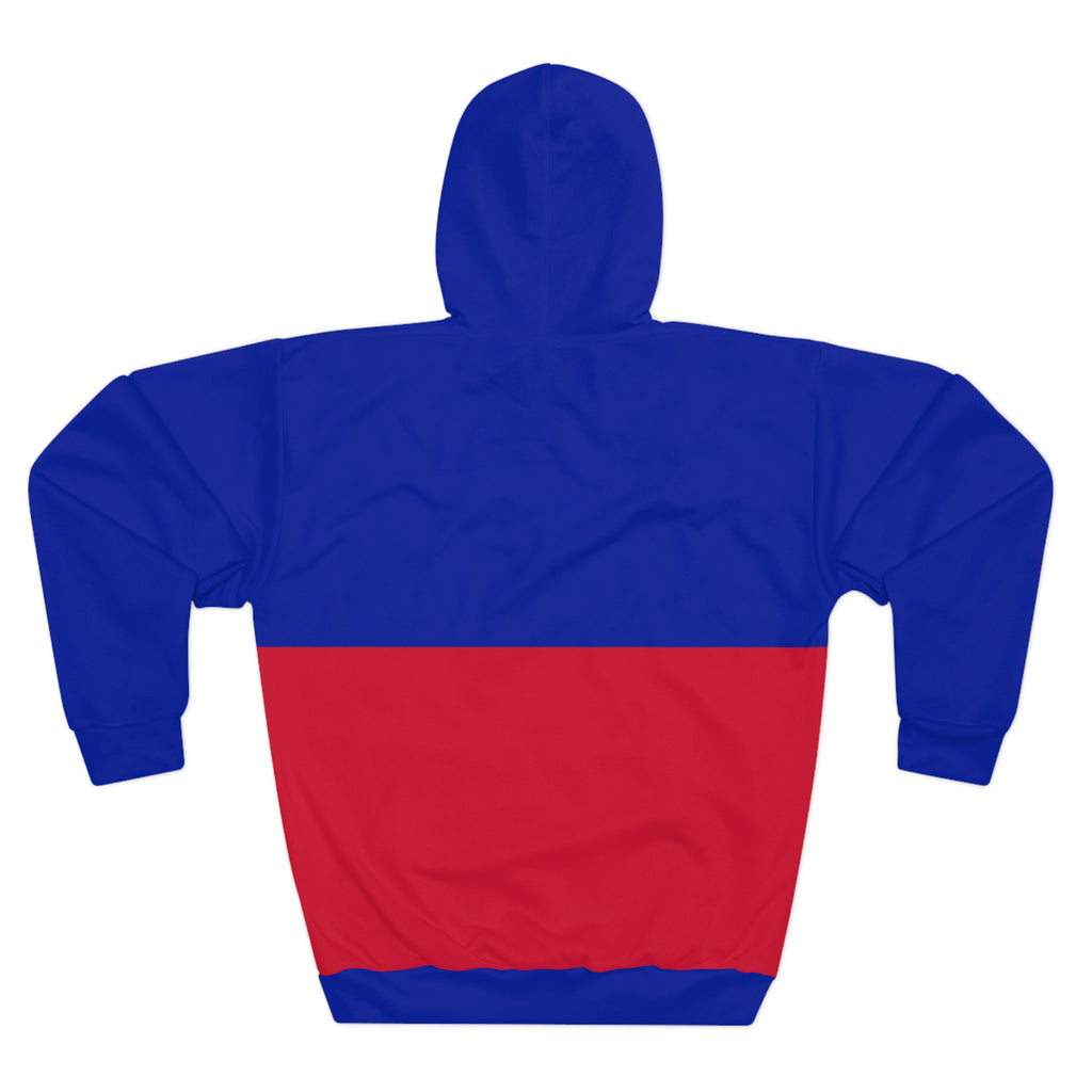Haiti Flag Patriotic Haitian All Over Print Unisex Pullover Hoodie