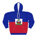 Haiti Flag Patriotic Haitian All Over Print Unisex Pullover Hoodie