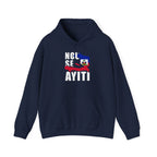 Nou Se Ayiti Haitian Flag Map Patriotic Unisex Heavy Blend™ Hooded Sweatshirt