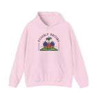 Proudly Haitian Haiti Coat of Arms Patriotic Unisex Heavy Blend™ Hooded Sweatshirt